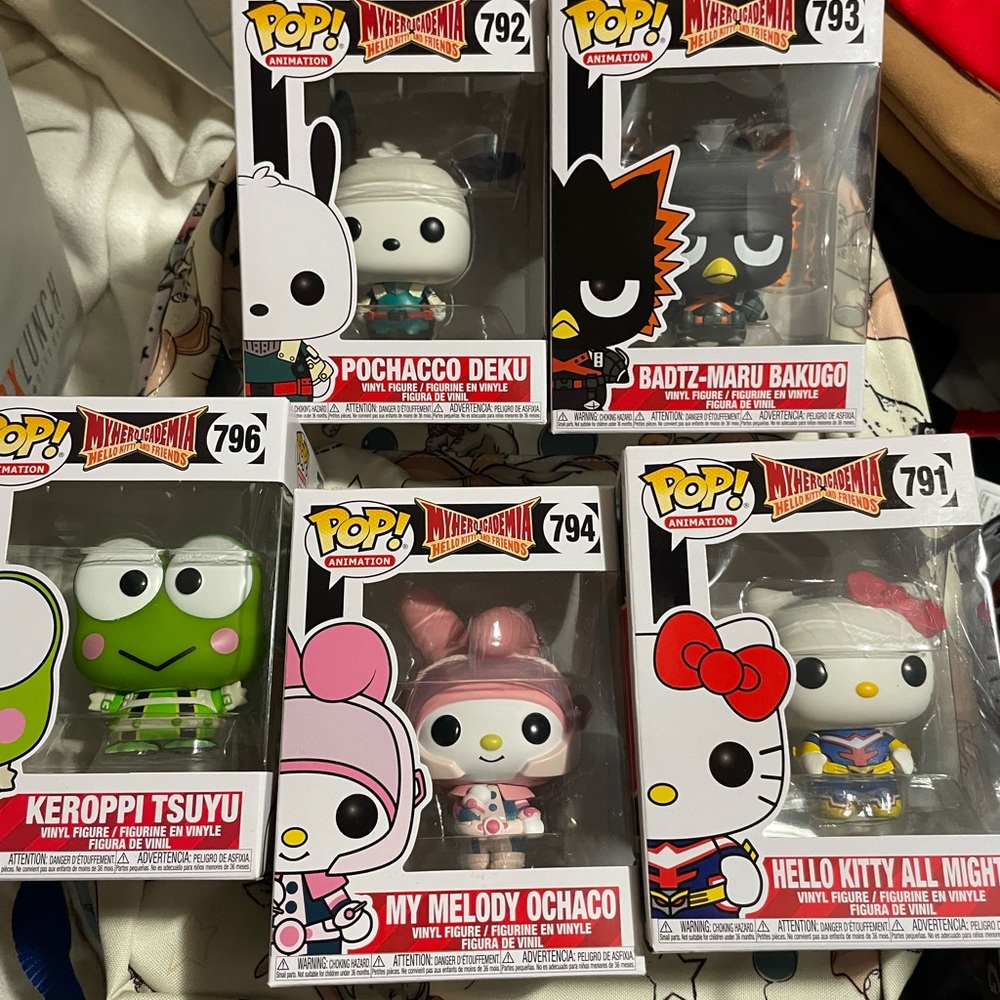 My Hero Academia Funko pops